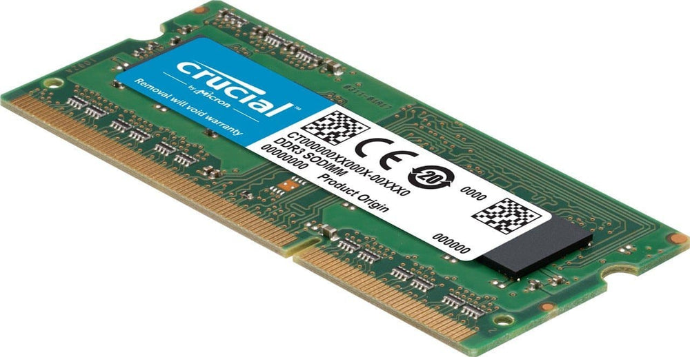 CRUCIAL 8GB ( 8GB x 1 ) 1600MHz DDR3 Laptop RAM
