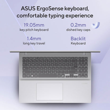 ASUS VIVOBOOK 16 X1607QA-MB050WS [X1-26-100/16GB/512GB SSD/WIN11 HOME+MS24/16.0"/INTEGRATED GRAPHICS/1 YEAR(S)/SILVER]