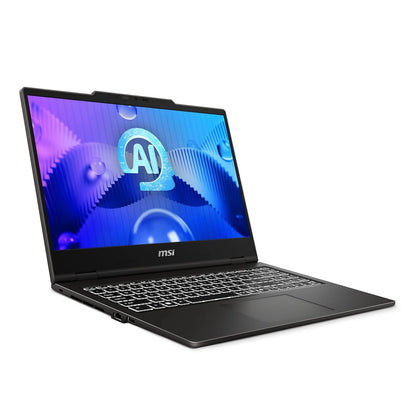MSI VENTURE PRO 15 AI A1UDXG-022IN INTEL CORE ULTRA 5 PROCESSOR 125H/DDR5 8GB*2/1TB NVME PCIE SSD GEN4X4 RTX 3050 6GB, GDDR6 6GB /WINDOWS11 HOME/4 CELL, 55.2WHR/OFFICE + M365 2 YEAR WARRANTY TERM