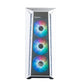 COOLER MASTER MB520 Mesh ATX Mid Tower Cabinet (White)