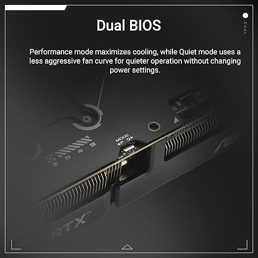 ASUS Dual GeForce RTX 5070 12GB GDDR7 Edition Gaming Graphics Card