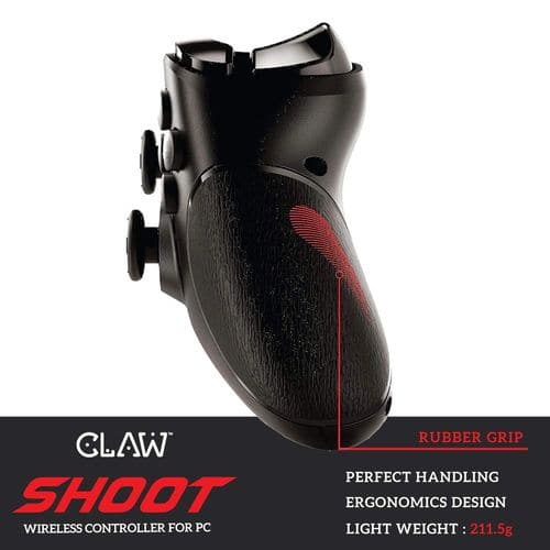 CLAW Shoot Wireless Gamepad Controller for PC (2.4Ghz + USB)