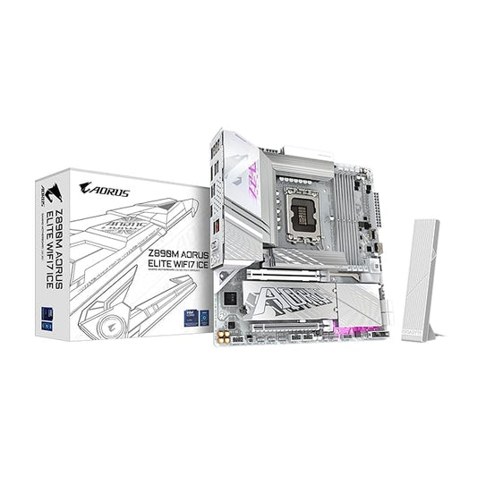 GIGABYTE Z890M AORUS DDR5 ELITE ICE MICRO ATX WIFI7