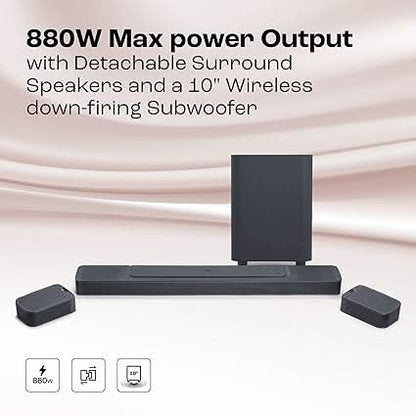 JBL Bar 1000 Pro Truly Wireless Soundbar