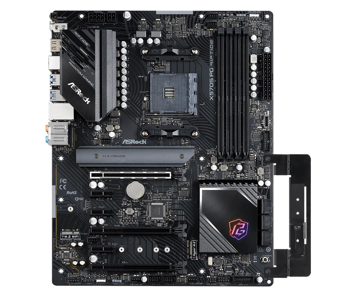 ASROCK X570S PG RIPTIDE AMD RYZEN 5000 SERIES CPU(SOCKET AM4)