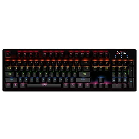 ADATA XPG Infarex K20 Full Size Mechanical Gaming Keyboard (Black) (Blue Switch ) (Clicky Switch) (75260007)