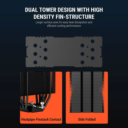 Ant Esports V8 Digital CPU Air Cooler