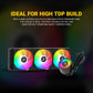 ANT ESPORTS ICE-360 ARGB 360MM AIO LIQUID COOLER BLACK