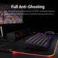 REDRAGON Kumara K552 Rainbow Tenkeyless Mechanical Gaming Keyboard ( Black ) ( Red Switch )