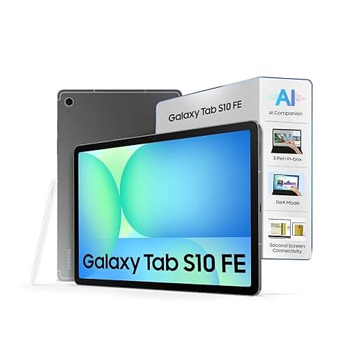 SAMSUNG GALAXY TAB S10FE 8GB RAM 128GB ROM WIFI and 5G