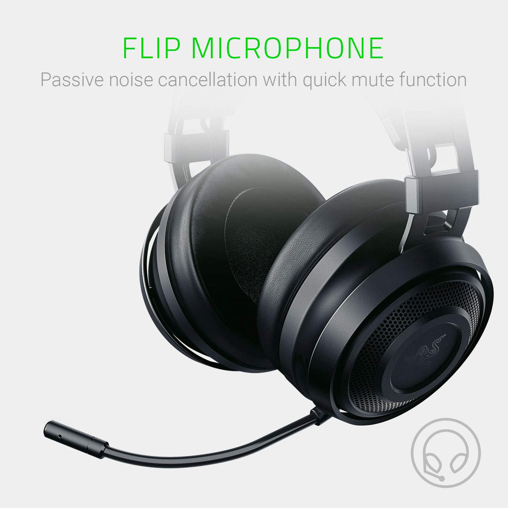 RAZER Nari Essential Wireless Stereo Gaming Headphones ( Black ) ( PC / Xbox / Mobile / Mac )