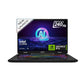 MSI PULSE 17 AI, INTEL CORE ULTRA 9 185H, BUILT-IN AI, 43CM 16:10 QHD+ 240HZ GAMING LAPTOP(32GB/1TB NVME SSD/WINDOWS 11 HOME/NVIDIA GEFORCE RTX 4070,8GB GDDR6 /CORE BLACK/2.8KG), C1VGKG-030IN