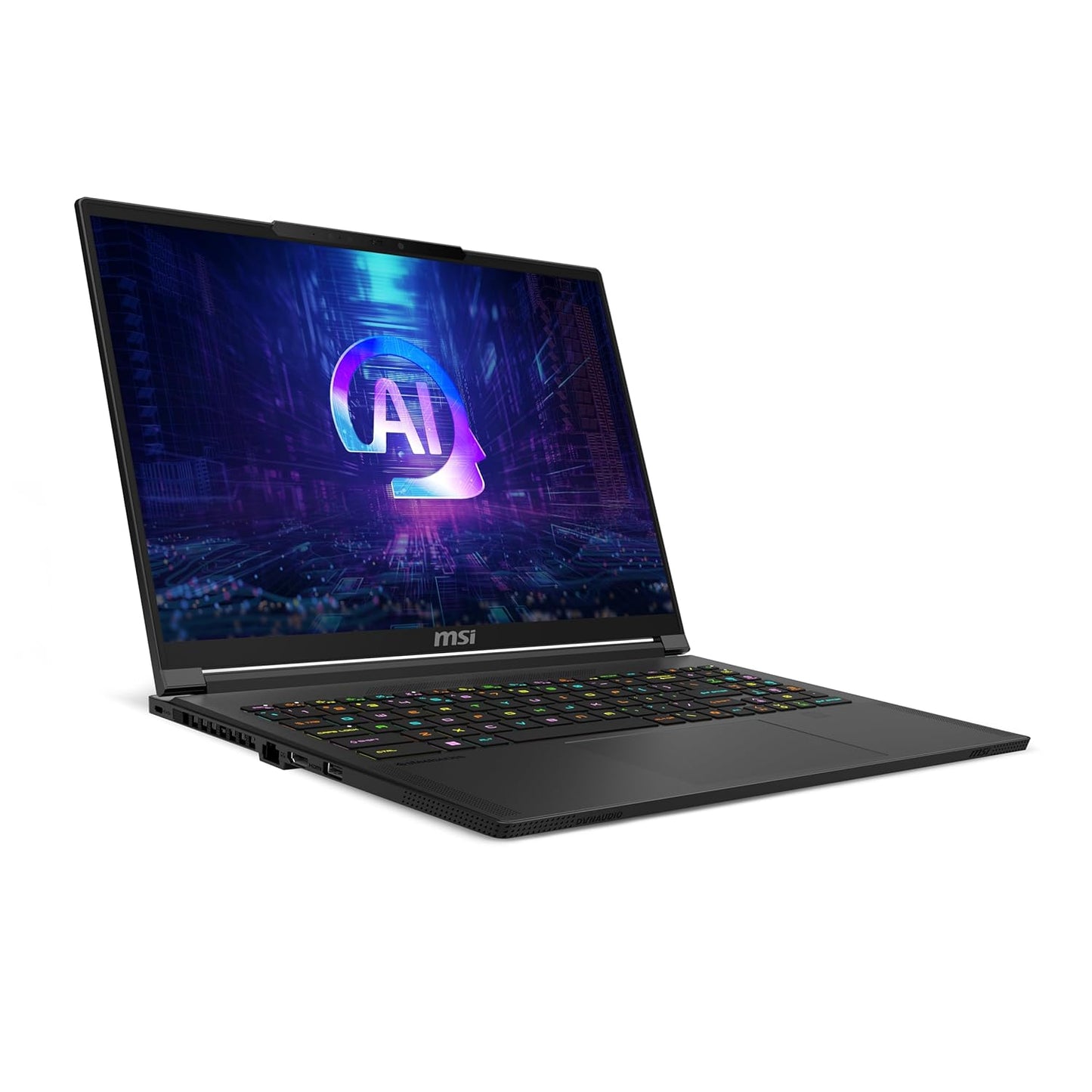 MSI STEALTH A16 AI+,AMD RYZEN AI 9 365,41CM QHD+ 240HZ GAMING LAPTOP(32GB/1TB NVME SSD/WINDOWS 11 HOME/OFFICE 2021/NVIDIA GEFORCE RTX 4060,GDDR6 8GB/CORE BLACK/2.1KG) A3HVFG-075IN