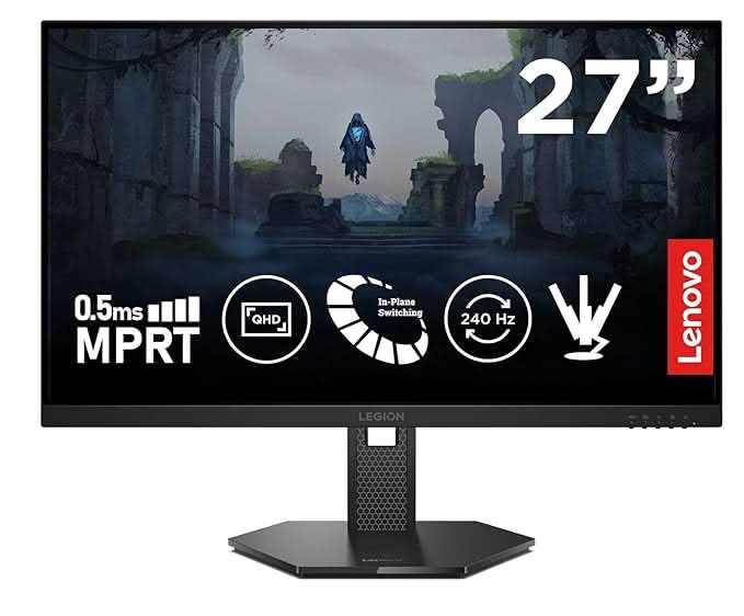 Lenovo Legion 27Q-10 27inch QHD IPS 240Hz Gaming Monitor