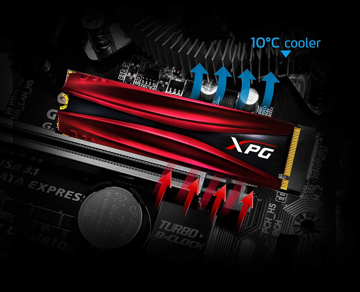 ADATA XPG Gammix S11 Pro 2TB M.2 NVME Gen3 Solid State Drive ( SSD )