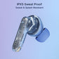 Boat Airdopes 191 ANC v5.3 Bluetooth TWS Ear Buds Wireless Earphones with mic (Pellucid Blue)