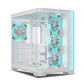 ANT ESPORTS CRYSTAL ARC ARGB WHITE ATX MID TOWER CASE