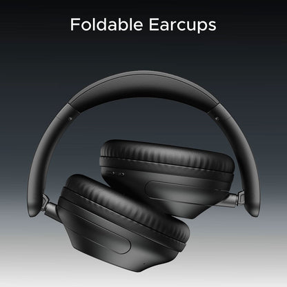 Boat New Launch Rockerz 650 Pro Bluetooth Over Ear Headphones with Mic (Iris Black)