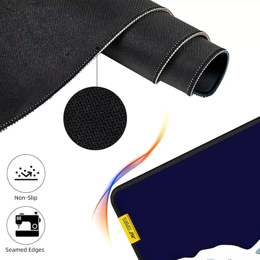 ANT ESPORTS SNOW DRAGON GAMING MOUSEPAD - BLUE