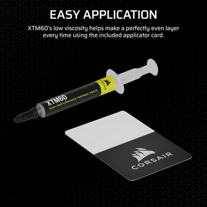 CORSAIR XTM60 HIGH PERFORMANCE THERMAL PASTE, 3G