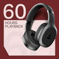 Boat Rockerz 412 40Ms Low Latency, Bluetooth Wireless Over Ear Headphone with Mic (Active Black)