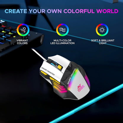 ANT ESPORTS GM100 BLACK GAMING MOUSE