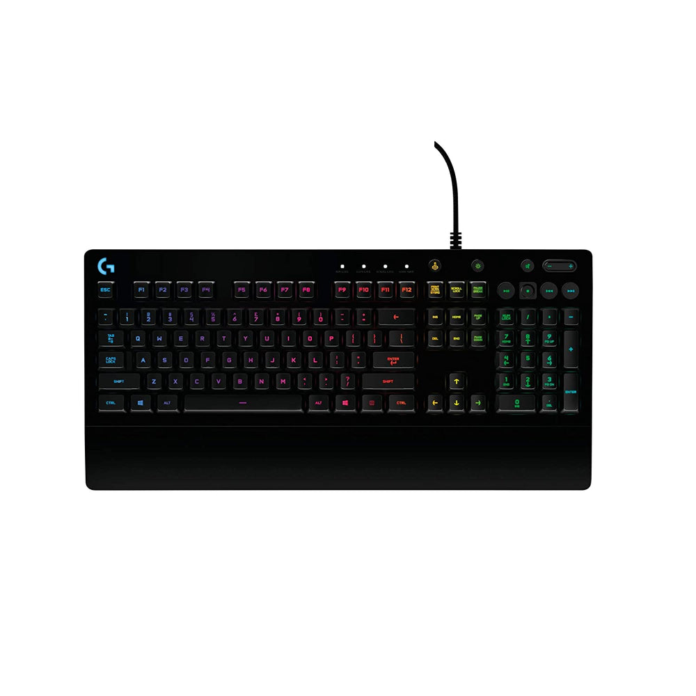 LOGITECH G213 Prodigy RGB Full Size Membrane Wireless Gaming Keyboard ( Black )