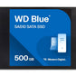 WESTERN DIGITAL BLUE SA510 SATA 500GB, UP TO 560MB/S, 2.5 INCH/7 MM, 5Y WARRANTY, INTERNAL SOLID STATE DRIVE (SSD) (WDS500G3B0A)