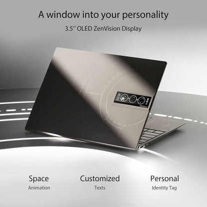 ASUS ZENBOOK 14X OLED SPACE EDITION, 14 INCH(35.56 CMS)2.8K OLED 16:10 90HZ TOUCH, INTEL CORE I7-12700H 12TH GEN, THIN & LIGHT LAPTOP(16GB/1TB SSD/WINDOWS 11/OFFICE 2021/TITANIUM/1.4 KG)UX5401ZAS-KN711WS