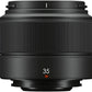 FUJIFILM FUJINON XC 35MM F2 PRIME LENS - BLACK