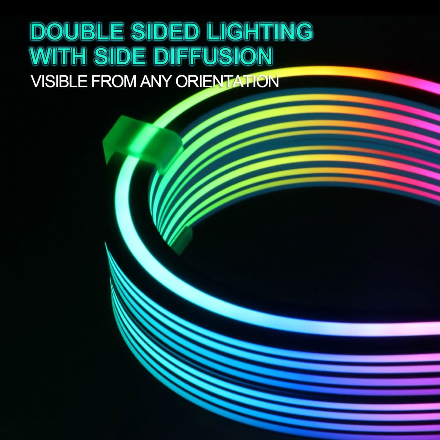 ANT ESPORTS NEON GLOW 24PIN ARGB PSU 18AWG CABLE EXTENSION