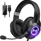 EDIFIER G2 II GAMING HEADSET, SURROUND STEREO SOUND WIRED HEADPHONES BLACK