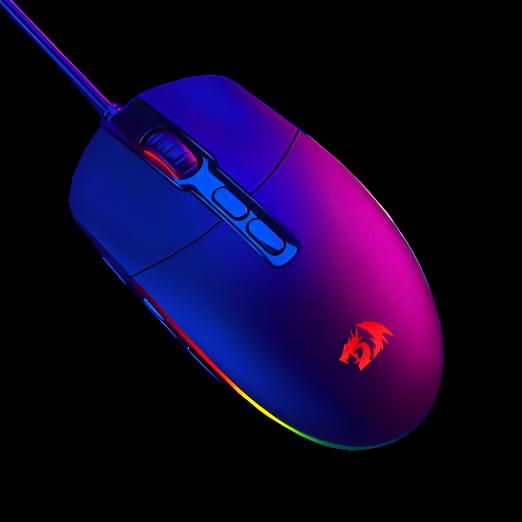 REDRAGON Invader M719 Wired Ergonomic Gaming Mouse ( M719 ) ( 10000DPI / 7 Macro Button ) ( Black )