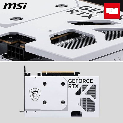 MSI GeForce RTX 5060 8G Ventus 2X OC White Graphic Card
