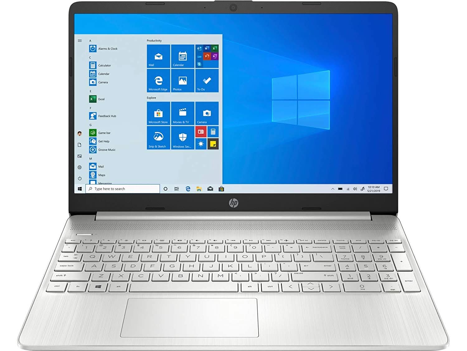 HP 15 THIN & LIGHT 11TH GEN CORE I5 LAPTOP, 8 GB RAM, 512GB SSD, 15.6-INCH (39.62 CMS) FHD SCREEN, WINDOWS 10, MS OFFICE, BUILT-IN ALEXA (15S-FQ2535TU)