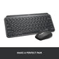 LOGITECH MX KEYS MINI WIRELESS KEYBOARD PALE GRAY