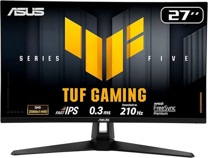 ASUS TUF Gaming VG27AQ5A 27 Inch QHD Fast IPS Gaming Monitor