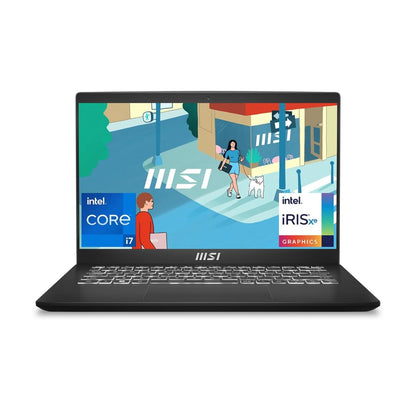 MSI MODERN 14 C13M-119IN I3-1315U/ONBOARD DDR IV 8GB (3200MHZ)/512GB NVME PCIE GEN3X4 SSD /WINDOWS11 HOME/3 CELL, 39.3WHR/OFFICE + M365/X/X/1 YEAR WARRANTY TERM