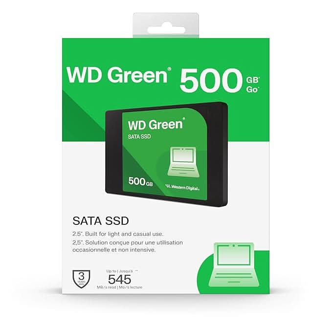Western Digital WD Green SATA 500GB WDS500G5G0A-00CPTO