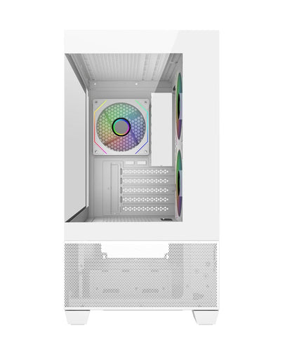 COOLER MASTER ELITE 490 COMPUTER CASE- WHITE