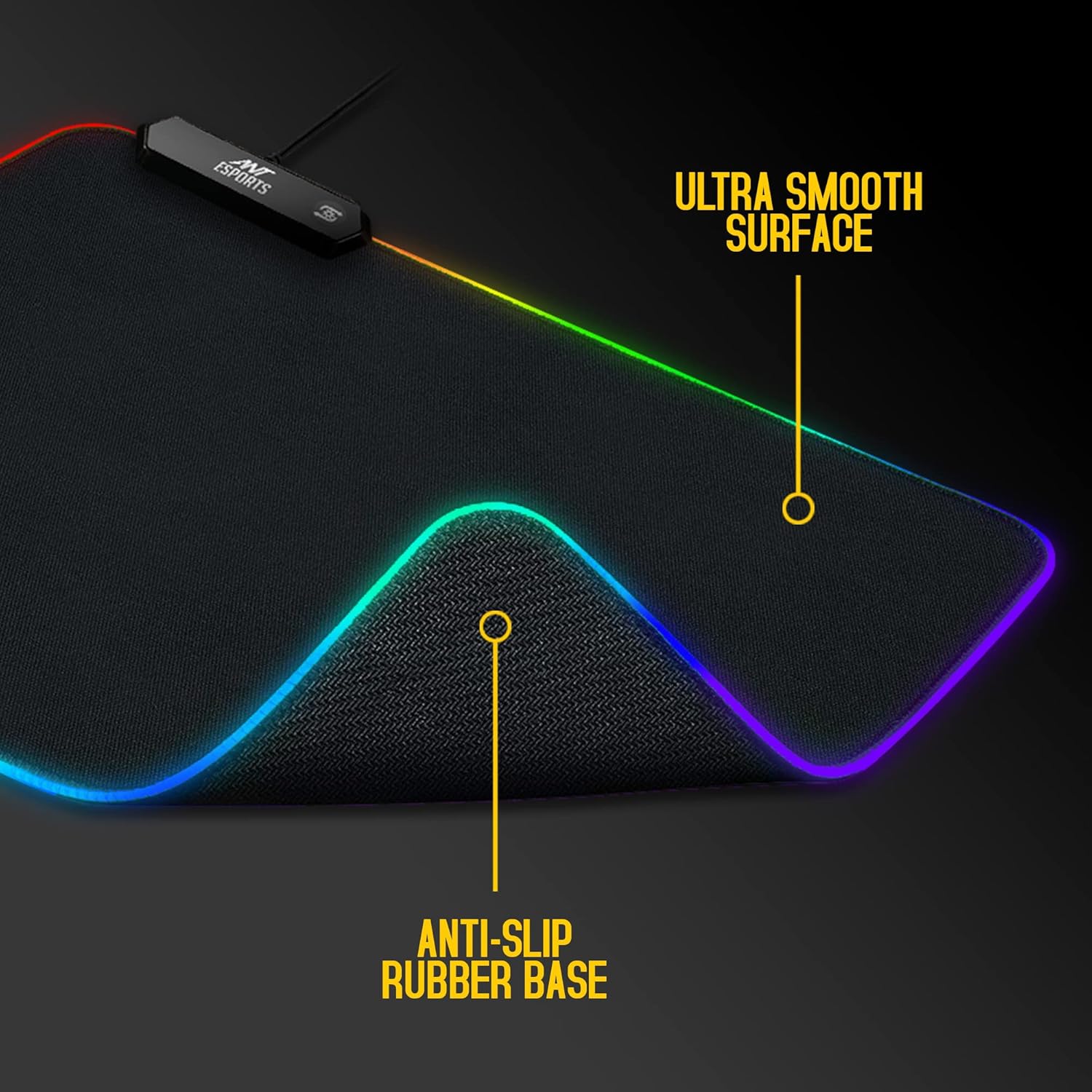 ANT ESPORTS MP505 RGB GAMING MOUSE PAD