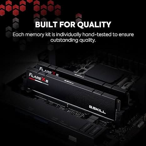 G.SKILL Flare X5 Series DDR5 RAM (AMD Expo & Intel XMP 3.0) 64GB (2x32GB) 6000MHz