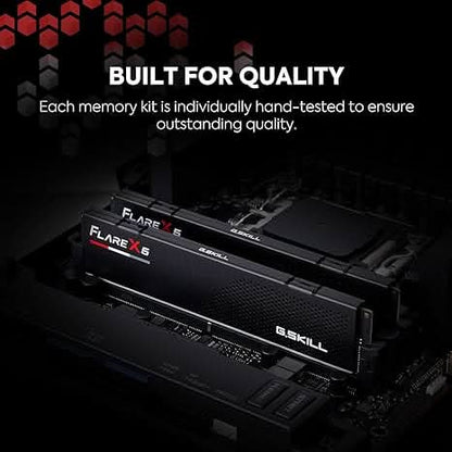 G.SKILL Flare X5 Series DDR5 RAM (AMD Expo & Intel XMP 3.0) 64GB (2x32GB) 6000MHz