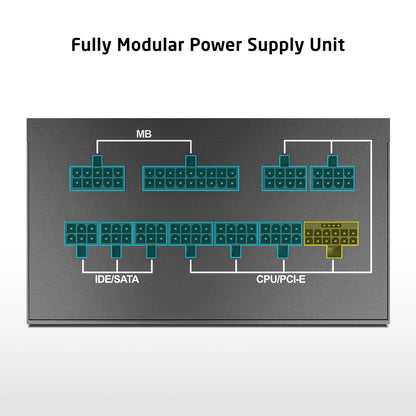 PROLAB DESIGN XPOWER XP-1000 POWER SUPPLY UNIT ATX 3.1