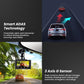 IZI Drive Plus+ 4K Dual Channel Dash Camera with GPS, 3inch HD Screen, 170 Wide Angle, Night Vision, G-Sensor, WiFi, ADAS, Emergency Recording, Made for Indian Roads, Optional Car Parking Monitor