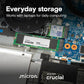 CRUCIAL E100 1TB PCIE GEN4 2280 NVME M.2 SSD CT1000E100SSD8