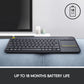 LOGITECH K400 Plus-AP 65% Membrane Wireless Touch keyboard ( Black )