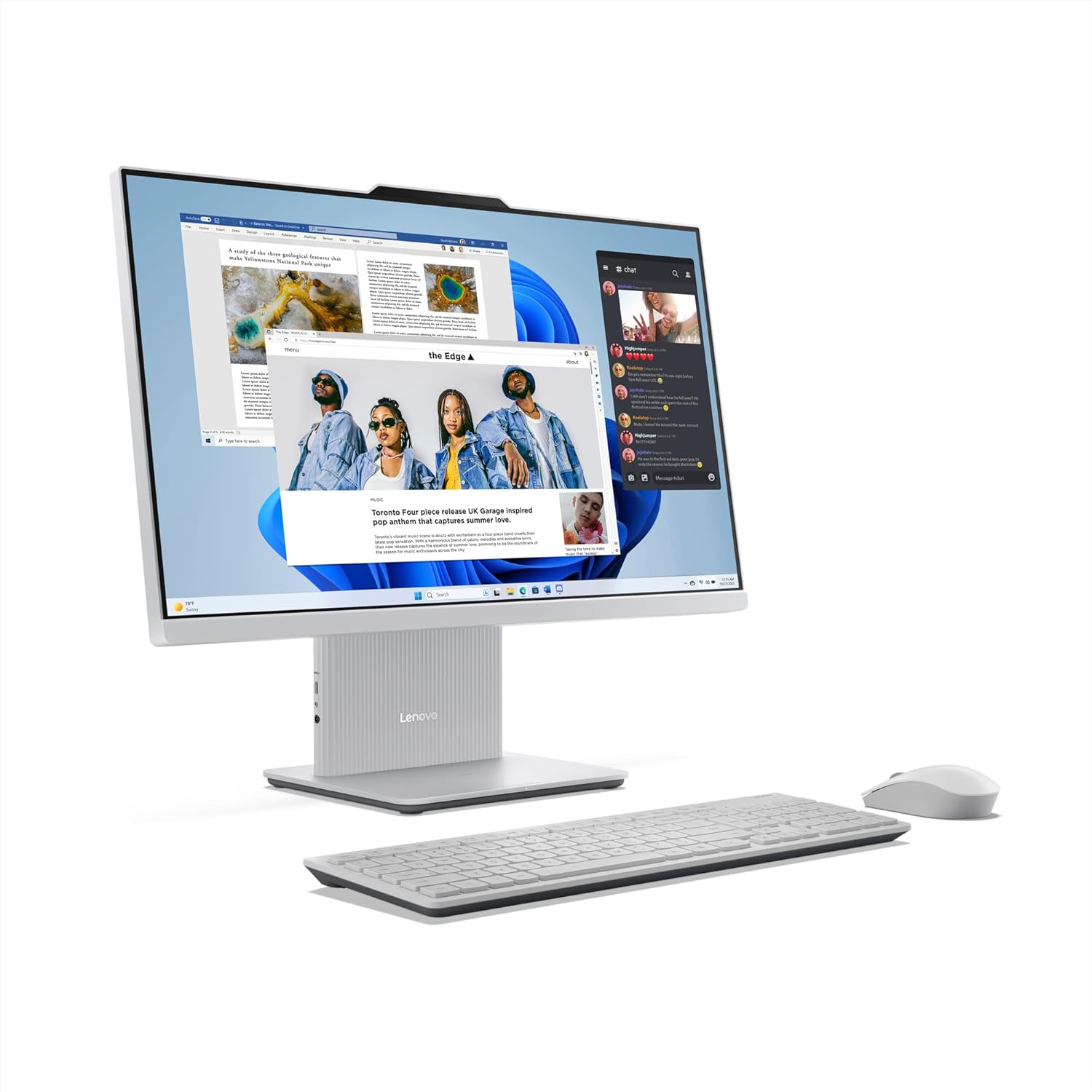 AIO LENOVO IDEA CENTRE 24IRH9 F0HN00FWIN [CI3-1315U 13TH GEN/8GB/512GB SSD/WIN11 HOME+MSO/24.0 INCH/INTEGRATED GRAPHICS /1 YEAR(S)//WHITE]