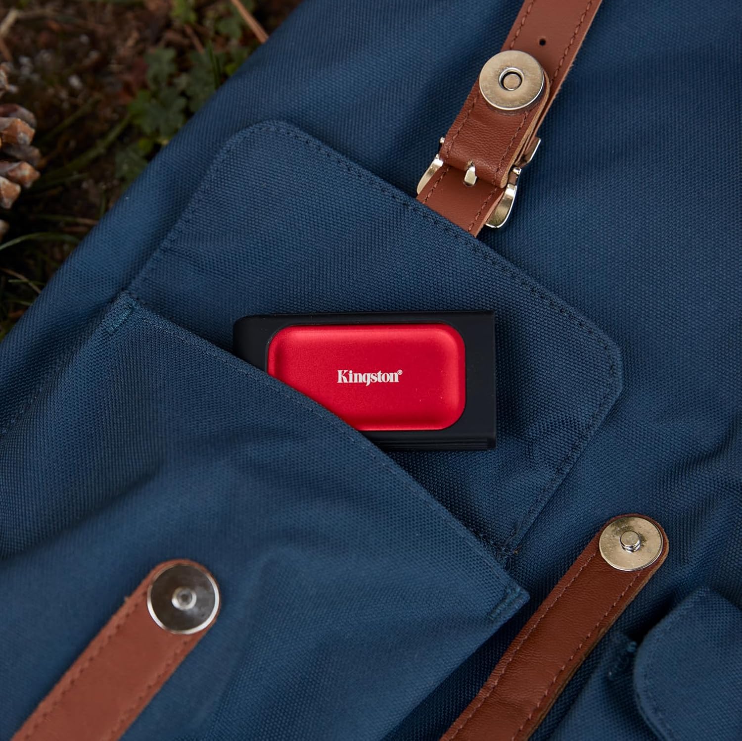 KINGSTON XS1000 2TB PORTABLE SSD RED| POCKET-SIZED | USB 3.2 GEN 2 | EXTERNAL SOLID STATE DRIVE | UP TO 1050MB/S | SXS1000R/2000G