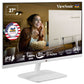 VIEWSONIC VA2732-MH-W, 27-INCH (68.58CM) FULL HD MONITOR, SUPERCLEAR IPS PANEL, 100HZ, 1MS, SRGB 109%, HDMI, VGA, DUAL SPEAKERS, EYE PROTECH+, BORDERLESS DESIGN, WHITE